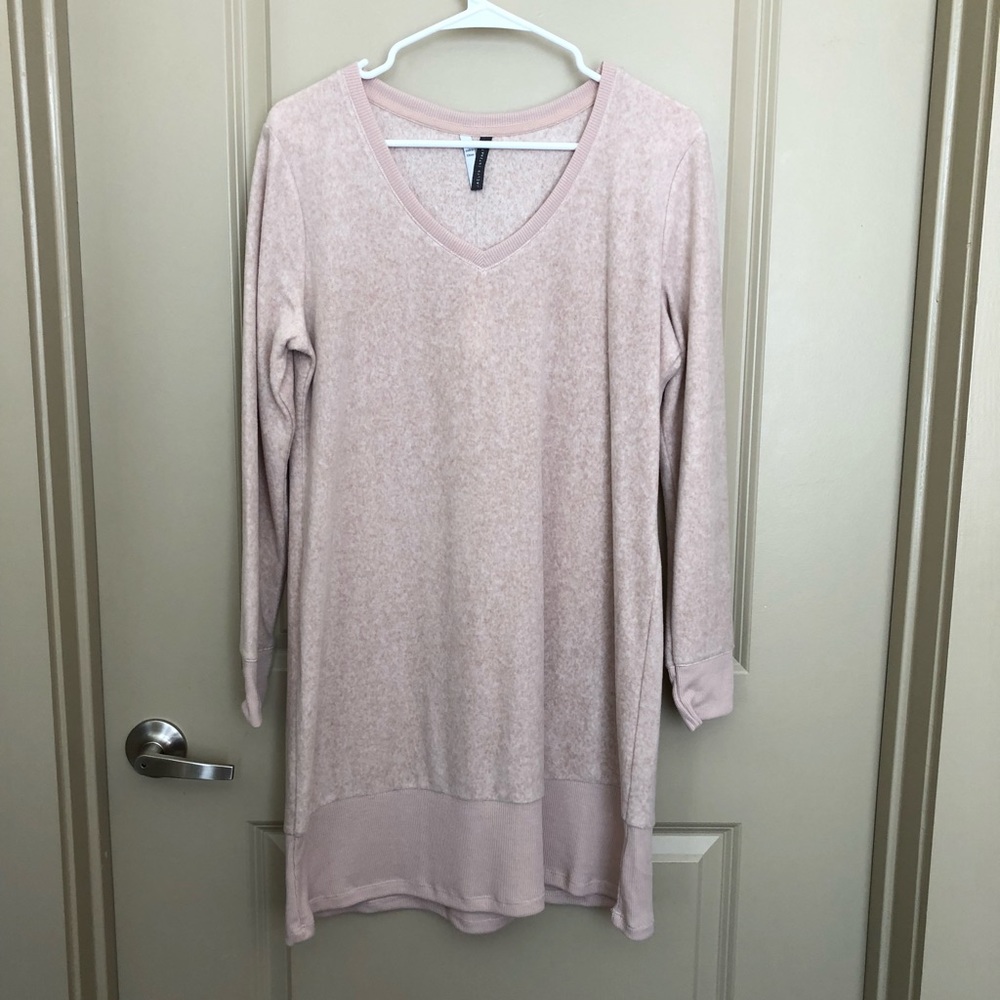 Light Pink Cashmere Long Top